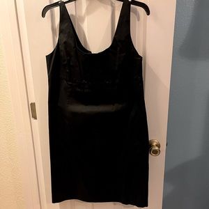 New York & Company Mini Dress Color: Black Size: 10